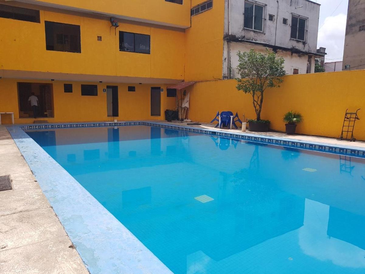 Hotel Arcos Del Parque Acayucan ภายนอก รูปภาพ