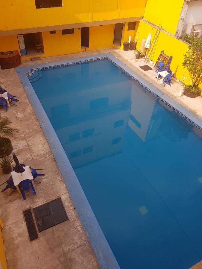Hotel Arcos Del Parque Acayucan ภายนอก รูปภาพ